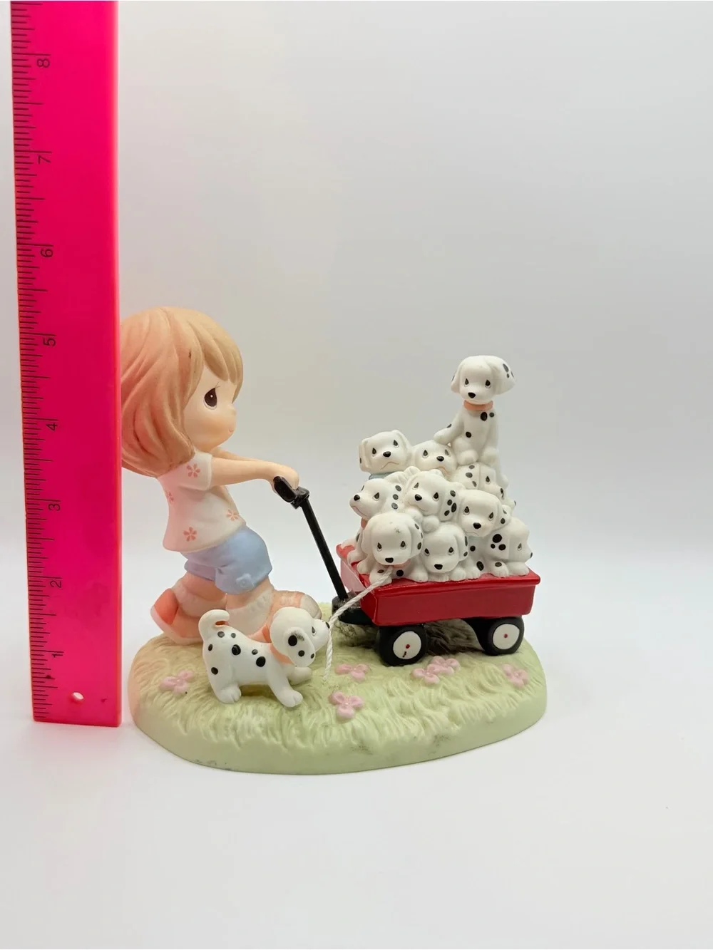 Precious Moments Disney Showcase 101 Dalmatians Wagon Figurine – 2013 #132004